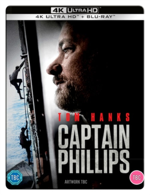 Captain Phillips (Tom Hanks) New 4K Ultra HD Region B Blu-ray + Steelbook