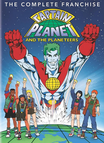 Captain Planet and the Planeteers The Complete Franchise (James Coburn) & DVD