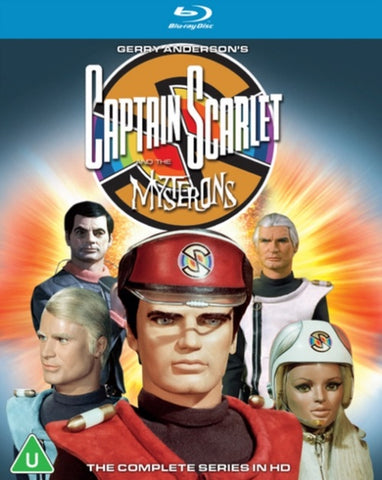 Captain Scarlet And The Mysterons The Complete Series & New Region B Blu-ray