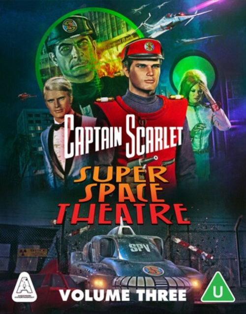 Captain Scarlet Mysterons Super Space Theatre Volume 3 Reg B Blu-ray Presale