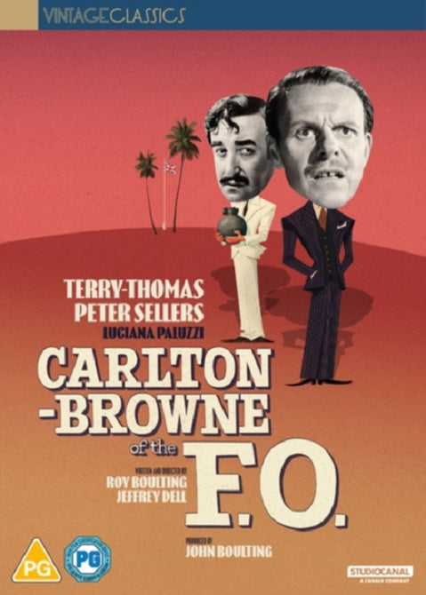 Carlton Browne of the F O (Peter Sellers Terry-Thomas) New DVD Presale