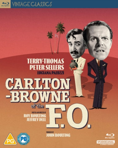Carlton Browne of the F O (Peter Sellers Terry-Thomas) Reg B Blu-ray Presale