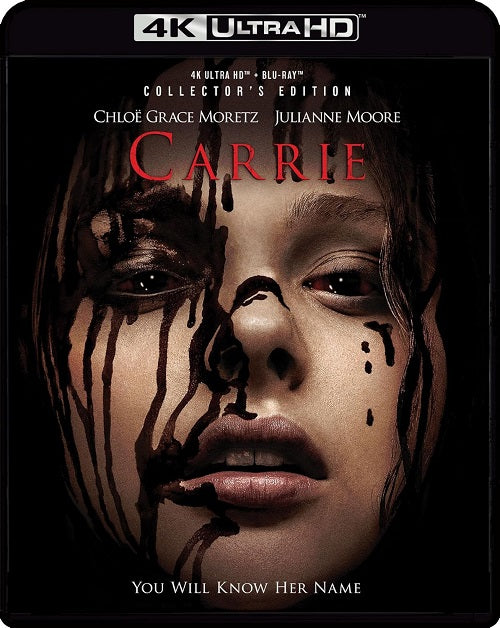Carrie (Chloe Grace Moretz) Collectors Edition New 4K Ultra HD Blu-ray