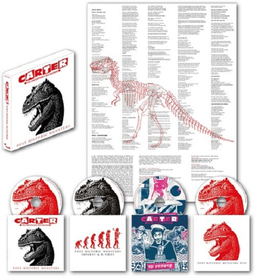 Carter The Unstoppable Sex Machine Post Historical Monsters 4 Disc New CD + DVD