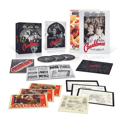 Casablanca Ultimate Collectors Edition Steelbook 4K Ultra HD Region B Blu-ray