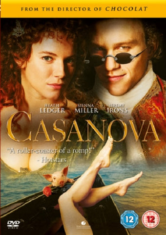 Casanova (Heath Ledger Sienna Miller Jeremy Irons Oliver Platt) New DVD