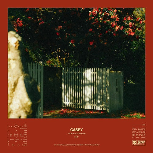 Casey How to Disappear New CD
