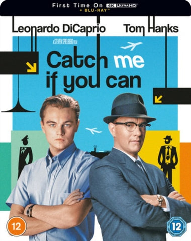 Catch Me If You Can New 4K Ultra HD Region B Blu-ray + Steelbook Presale