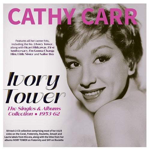 CATHY CARR Ivory Tower The Singles & Albums Collection 1953 62 New CD Presale