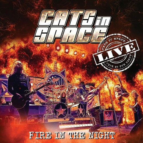 Cats In Space Fire in the Night Live 2 Disc New CD