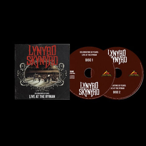 Lynyrd Skynyrd Celebrating 50 Years Live At The Ryman Fifty 2 Disc CD Presale