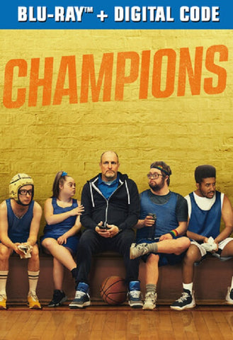 Champions (Woody Harrelson Kaitlin Olson Matt Cook) New Blu-ray + Digital