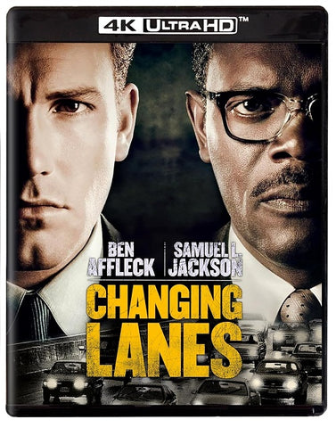 Changing Lanes (Ben Affleck Samuel L. Jackson) New 4K Ultra HD Blu-ray