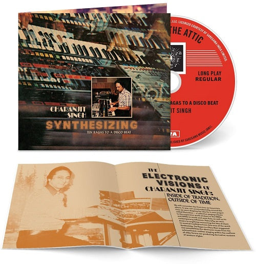 Charanjit Singh Synthesizing Ten Ragas To A Disco Beat Deluxe Ed CD Presale