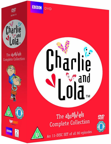 Charlie and Lola The Absolutely Complete Collection Series 1+2+3 11xDVDs Region4