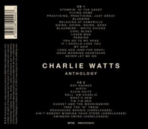 Charlie Watts Anthology 2 Disc New CD