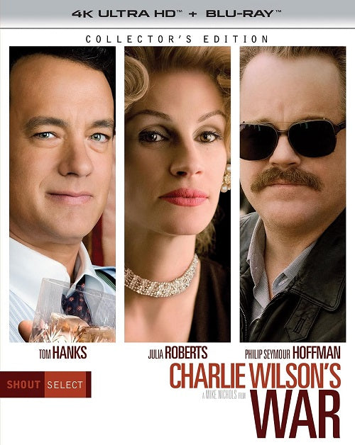 Charlie Wilsons War Collectors Edition New 4K Ultra HD Blu-ray Presale