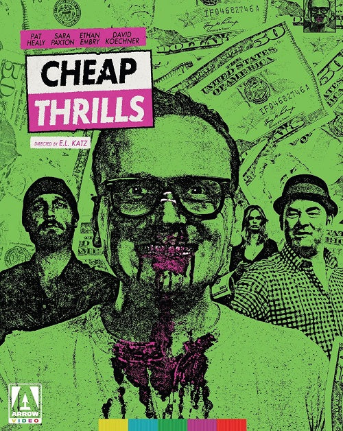 Cheap Thrills (Pat Healy Sara Paxton) Limited Edition Blu-ray Booklet