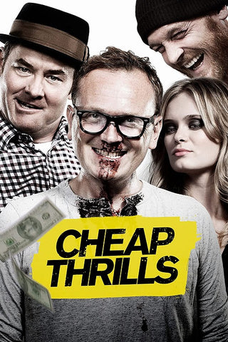 Cheap Thrills (Pat Healy Sara Paxton Ethan Embry David Koechner) New Blu-ray