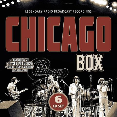Chicago RADIO BROADCAST 6 Disc New CD Box Set Presale