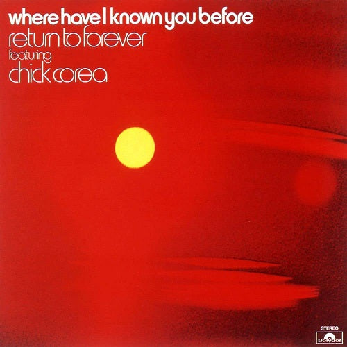 Chick Corea Where Have I Known You Before New CD