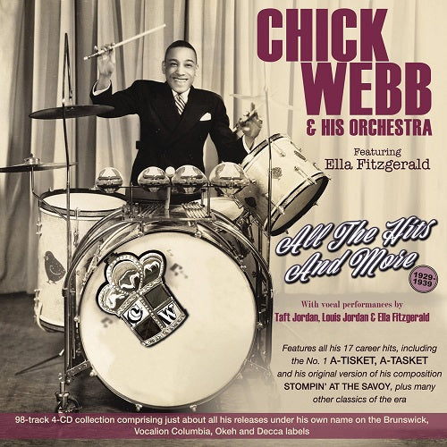 Chick Webb & His Orchestra All The Hits And More 1929-39 1929 39 And New CD