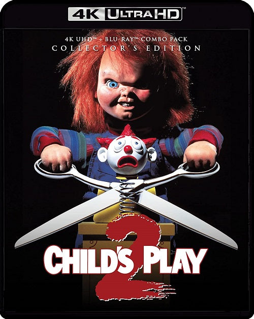 Child's Play 2 Two Childs Collectors Edition New 4K Ultra HD Blu-ray