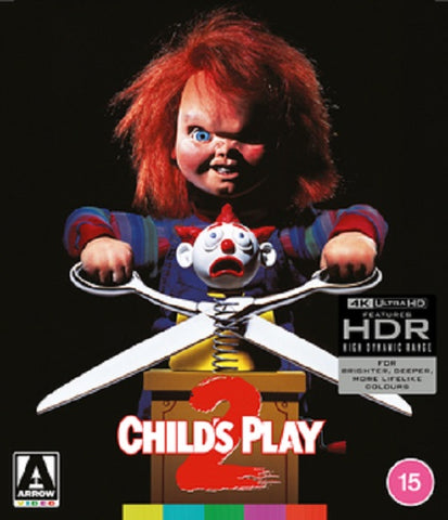 Childs Play 2 (Alex Vincent) Two New 4K Ultra HD Region B Blu-ray Presale