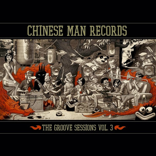 Chinese Man Groove Sessions Volume 3 Vol Three New CD