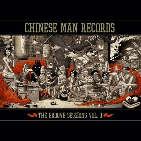 Chinese Man Groove Sessions Volume 3 Vol Three New CD