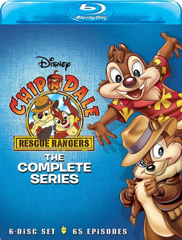 Chip n Dale Rescue Rangers Season 1 2 3 The Complete Series New Blu-ray Box Set