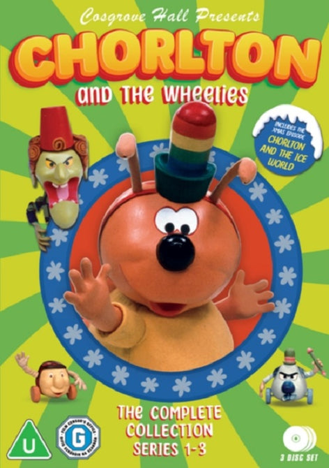 Chorlton and the Wheelies Season 1 2 3 Complete Series Collection DVD Box Set