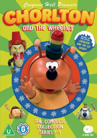 Chorlton and the Wheelies Season 1 2 3 Complete Series Collection DVD Box Set