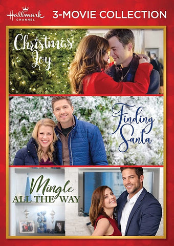 Christmas Joy + Finding Santa + Mingle All the Way Hallmark Channel New DVD
