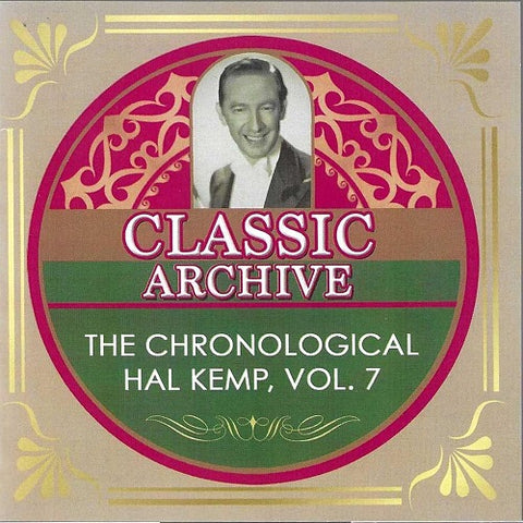 Chronological Hal Kemp Volume 7 1936 1937 Vol Seven 2 Disc New CD