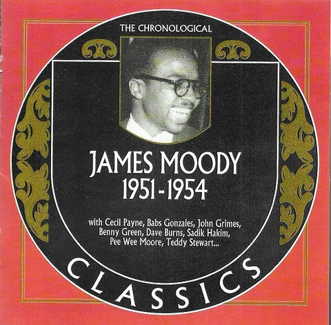 Chronological James Moody 1951 1954 New CD