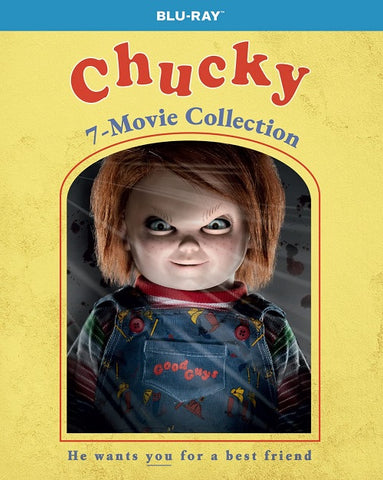Chucky 7 Movie Collection Seven New Blu-ray Box Set