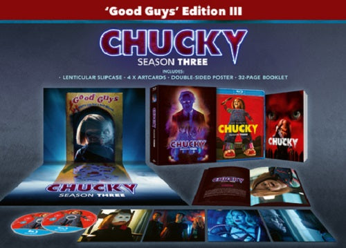 Chucky Season 3 Series Three Limited Good Guys III Edition Region B Blu-ray