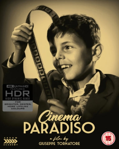 Cinema Paradiso (Marco Leonardi Philippe Noiret) 4K Ultra HD Region B Blu-ray