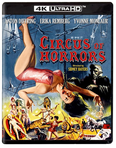Circus Of Horrors (Anton Diffring Erika Remberg) 4K Ultra HD Blu-ray