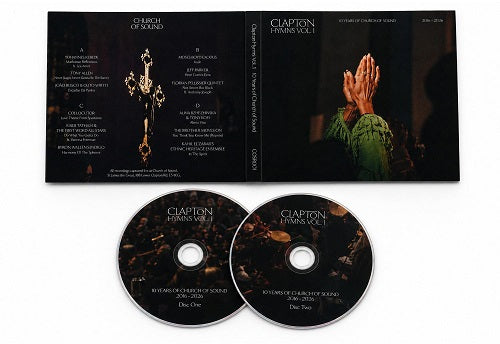 Clapton Hymns Volume 1 10 Years of Church of Sound 2016 2026 CD Presale