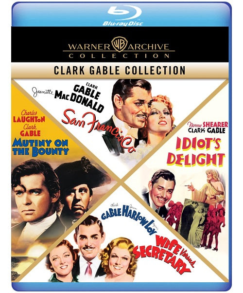 Clark Gable Collection (Clark Gable Charles Laughton) Blu-ray Box Set Presale