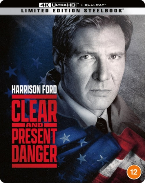 Clear and Present Danger Limited Edition 4K Ultra HD Reg B Blu-ray + Steelbook
