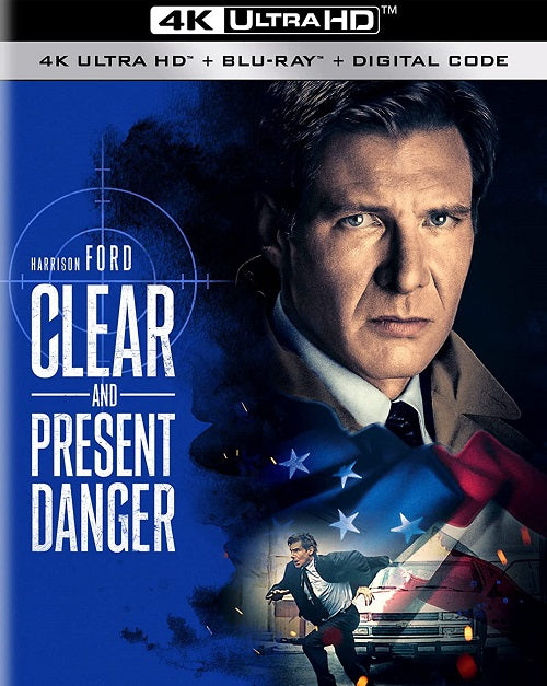 Clear and Present Danger (Harrison Ford) & New 4K Mastering Blu-ray + Digital