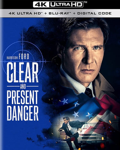 Clear and Present Danger (Harrison Ford) & New 4K Mastering Blu-ray + Digital
