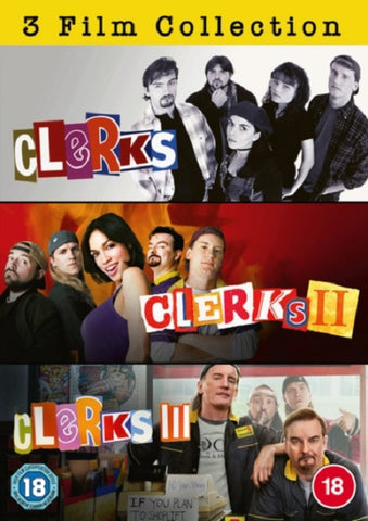Clerks 3 Film Collection  New Region 2 DVD Clerks 1 2 & 3  Triple Pack IN STOCK