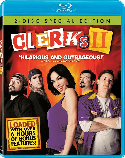 Clerks II (Brian O'Halloran Jeff Anderson Jason Mewes) 2 Two Region B Blu-ray