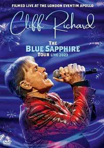 Cliff Richard The Blue Sapphire Tour New DVD Region 4 IN STOCK NOW