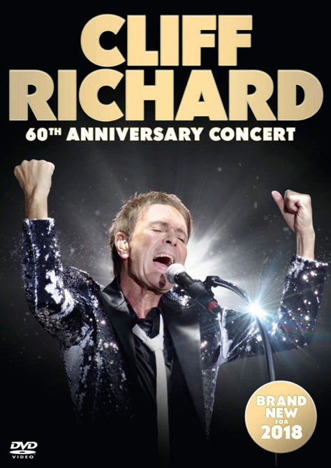Cliff Richard 60th Anniversary Concert Sixtieth New DVD Region 4
