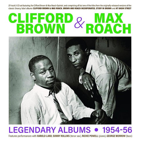 CLIFFORD BROWN MAX ROACH Legendary Albums 1954-56 1954 56 2 Disc New CD